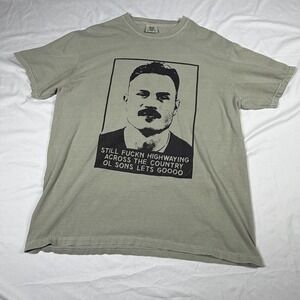 Zach Lane Bryan XL Comfort Colors Tee Shirt Old Row Mugshot Merch